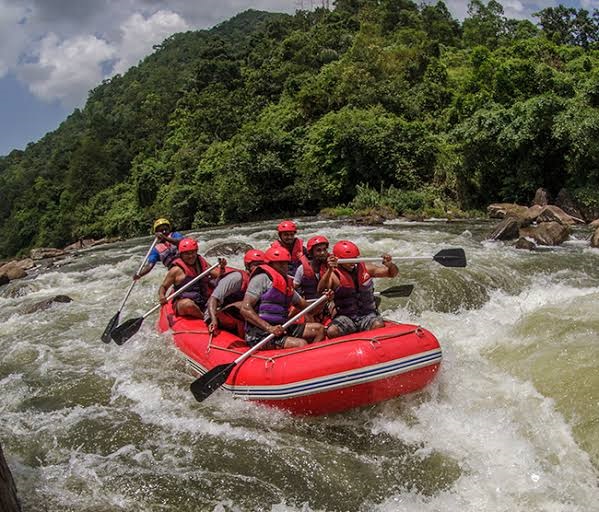 White Water Rafting on the Kelani River in Kitulgala